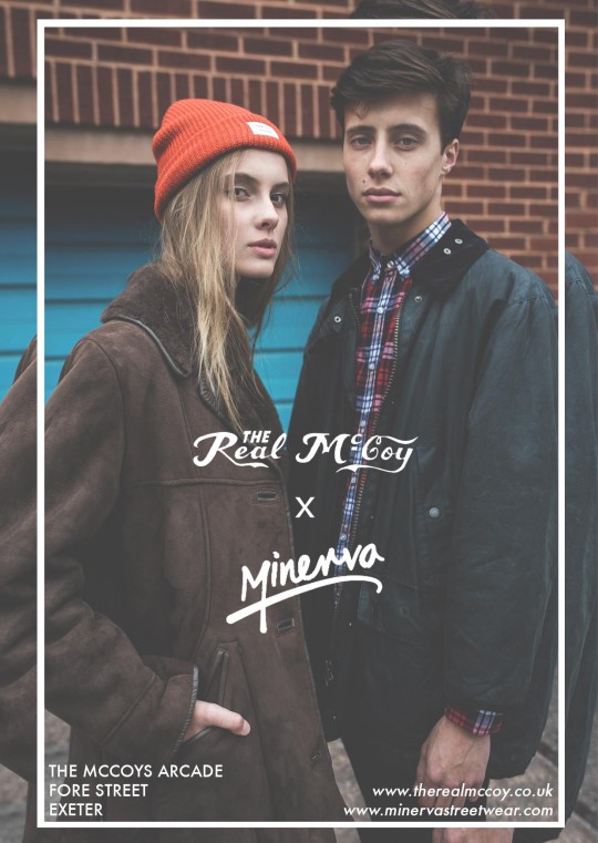 Feeling inspired? Visit the Real McCoy and Minerva on Fore Street, Exeter City.