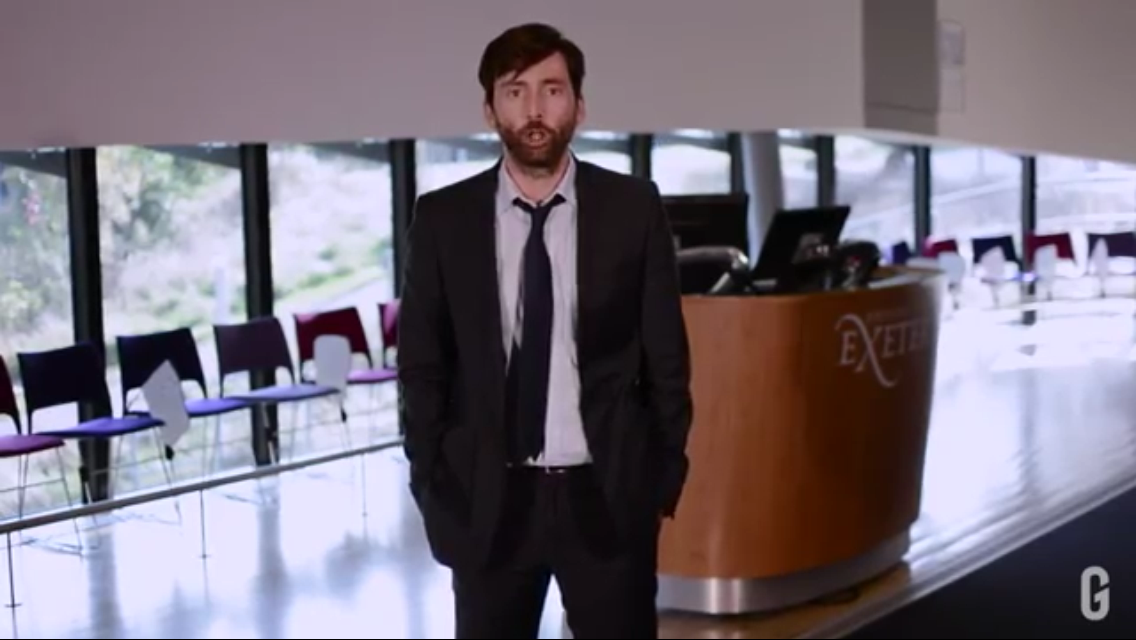 David Tennant's appearance has bought much needed publicity to the campaign.