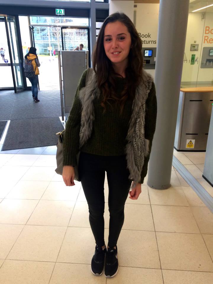 Favourite brand: Zara Favourite place for a drink in Exeter: Cheesy Tuesday's at Arena