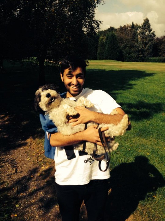 Maybe he'll bring his dog with him?