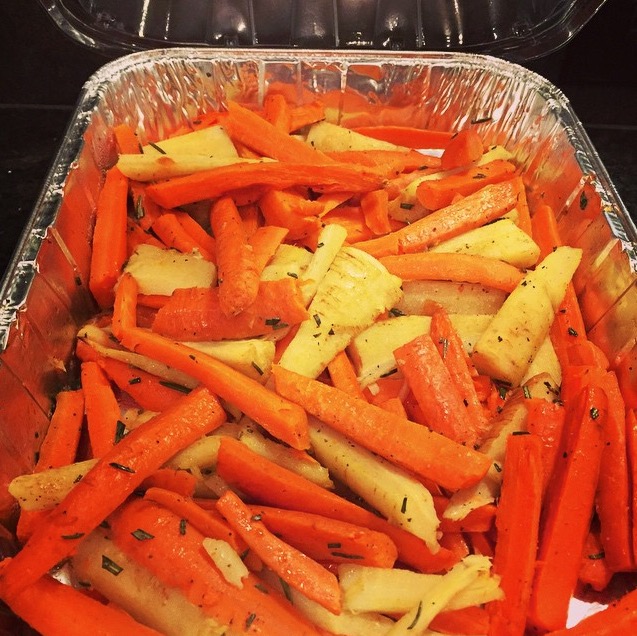carrots and parsnips
