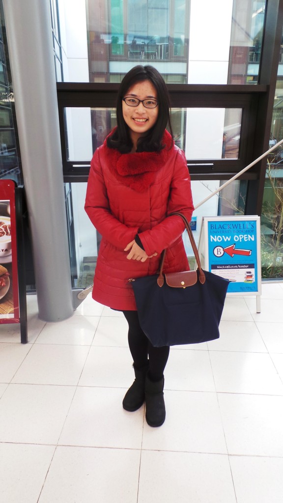 With Valentines soon approaching we are hooked by this red coat.