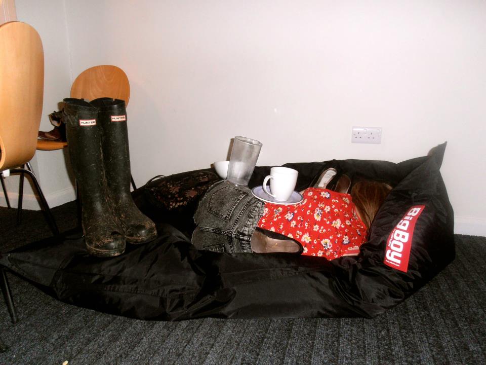 Playing buckaroo on a stoned person can only be so much fun