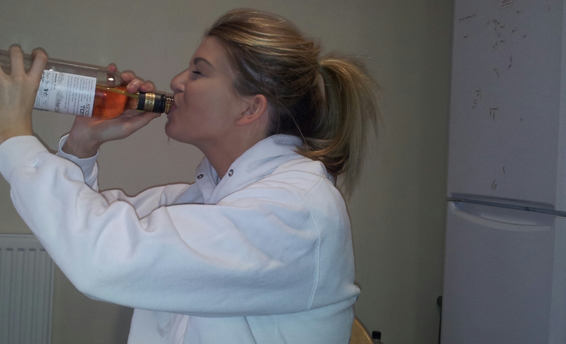 A bottle a day keeps the hangover away
