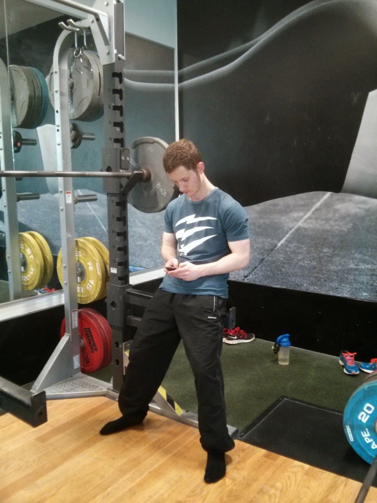 I'm just looking up gym routines, I swear.