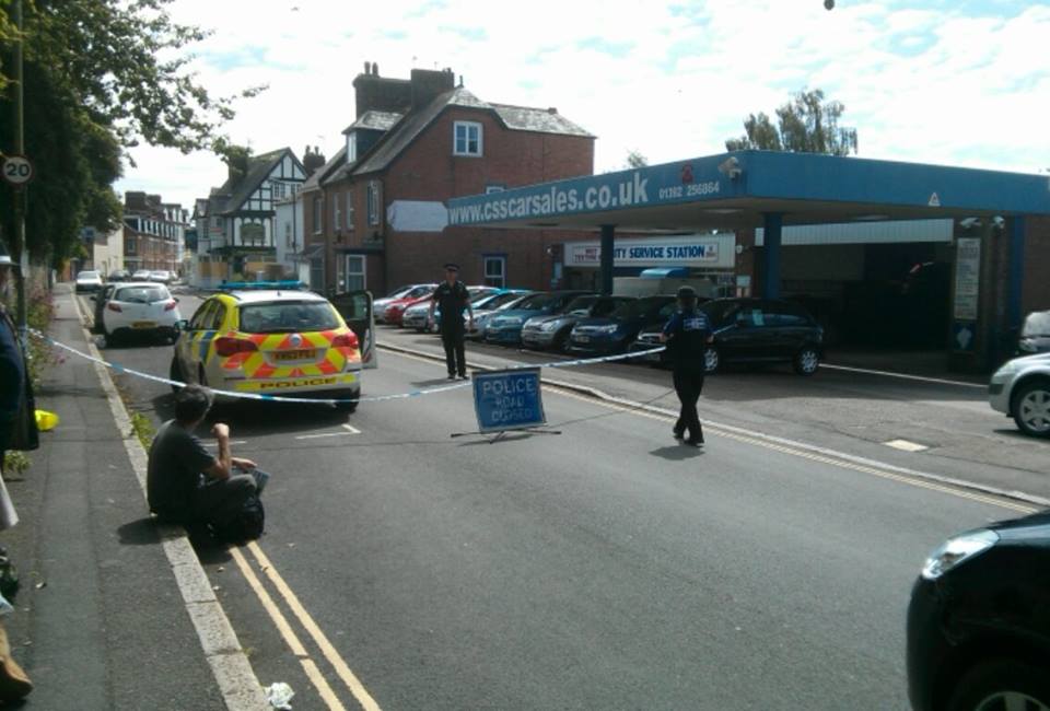 Police have cordoned off areas and are sending residents away
