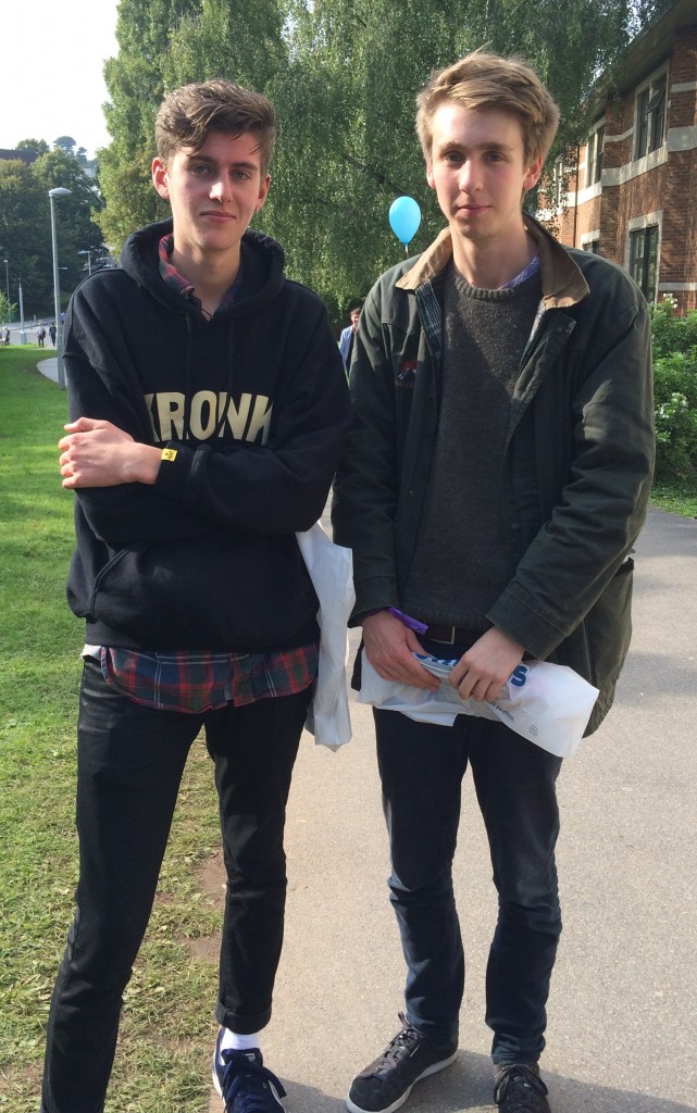 Ted and Nicolas