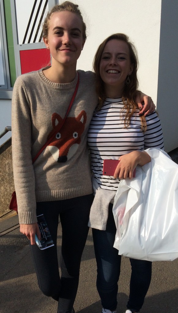 Lauren and Fran