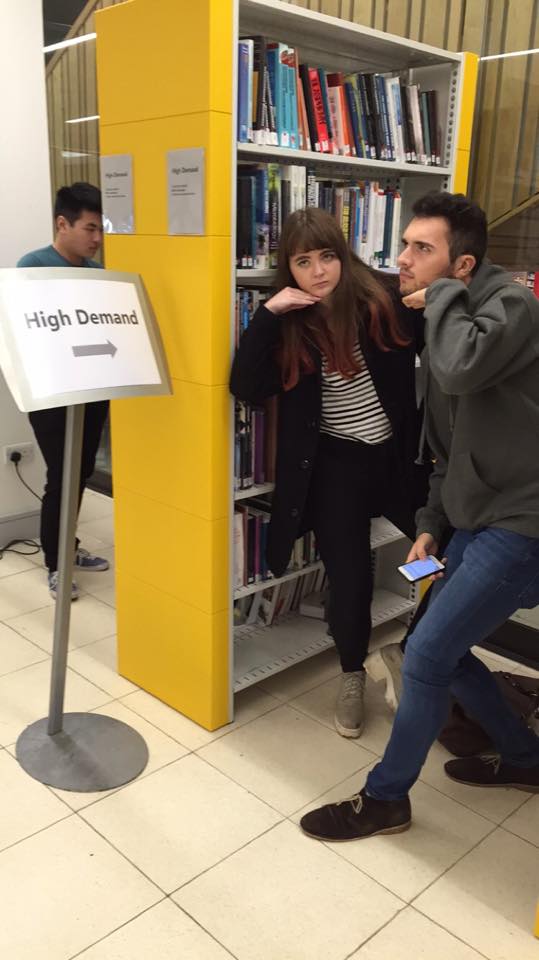 High demand reads in the library