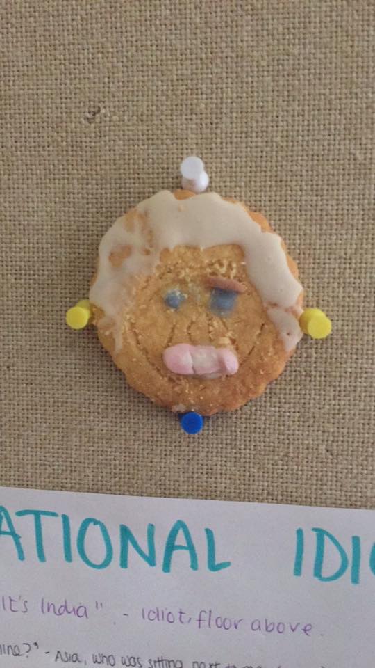 Mary Berry spotted on campus