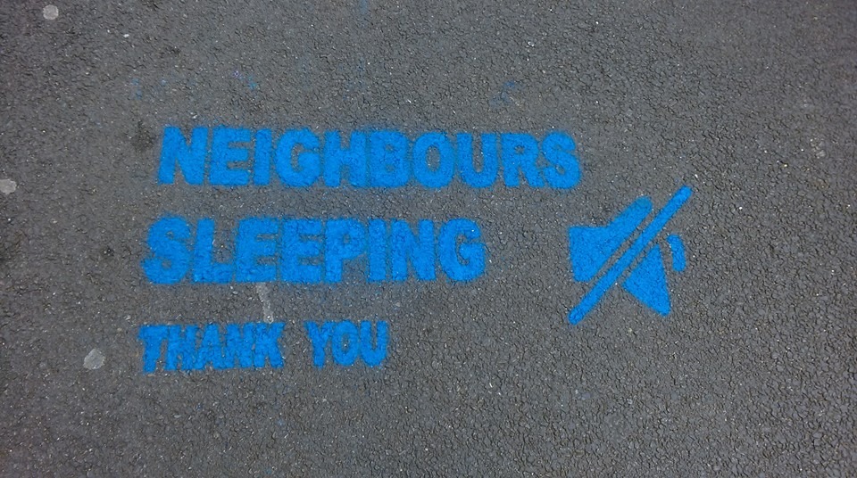 neighbours sleeping