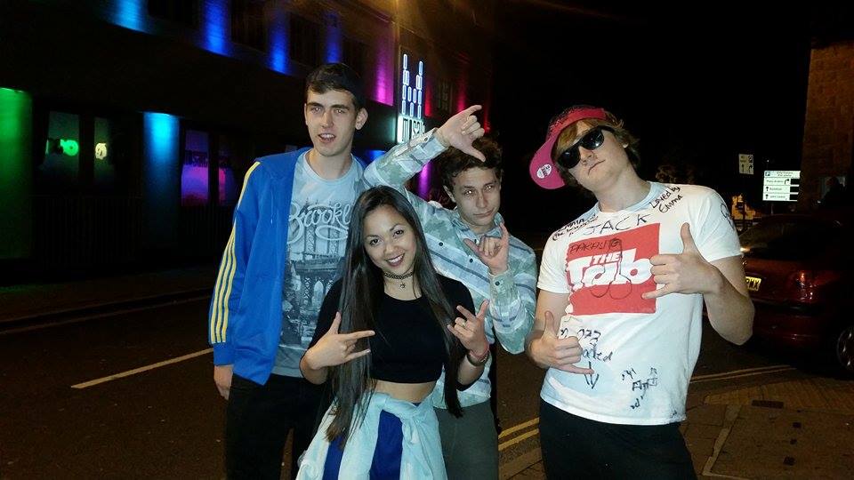 We look like proper dicks