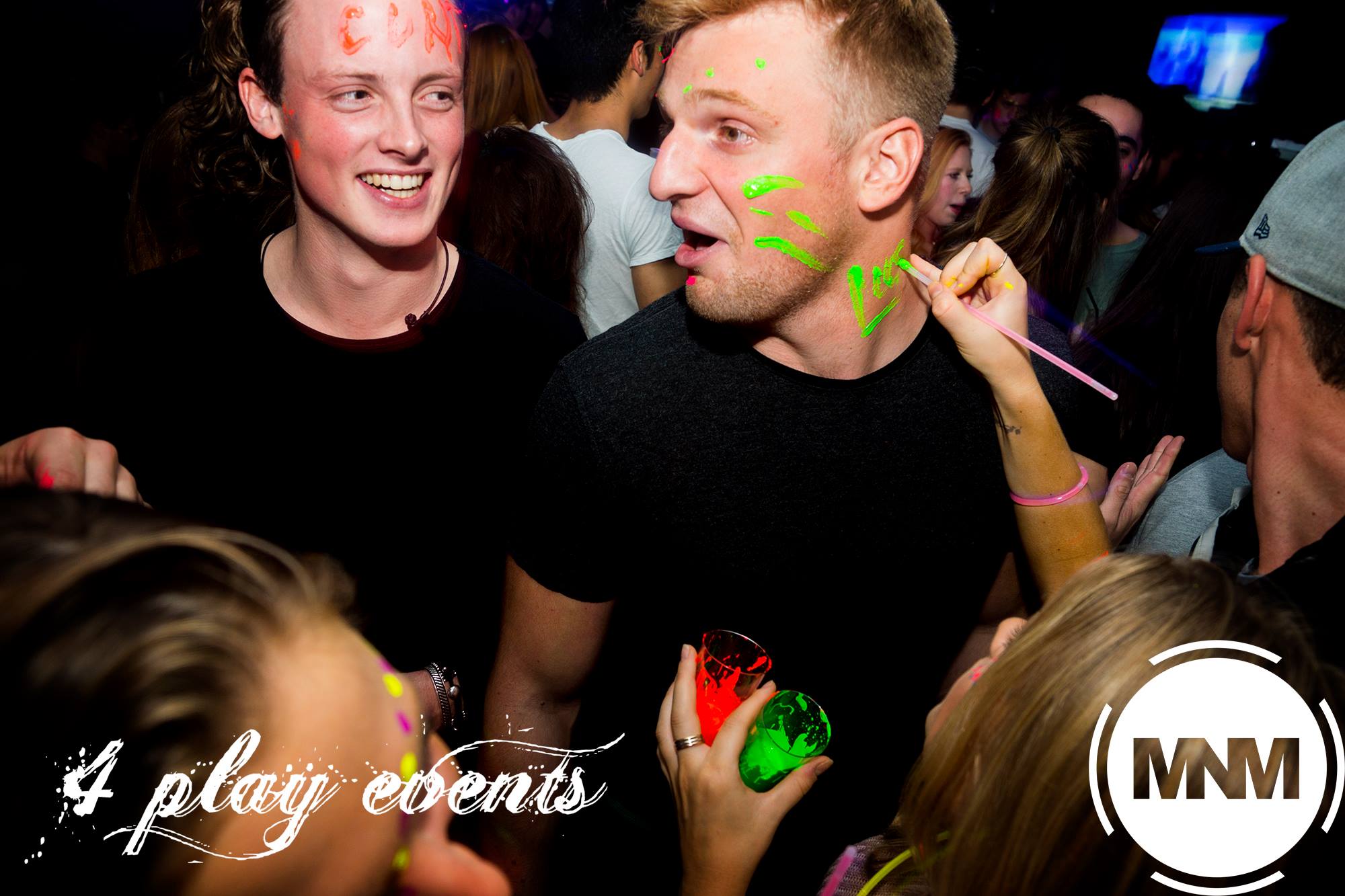 Immediately regretting the decision to ask for Face-paint
