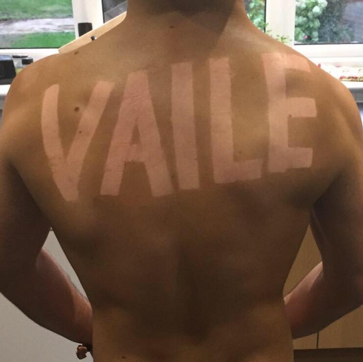 He'll never forget how to spell his name again.