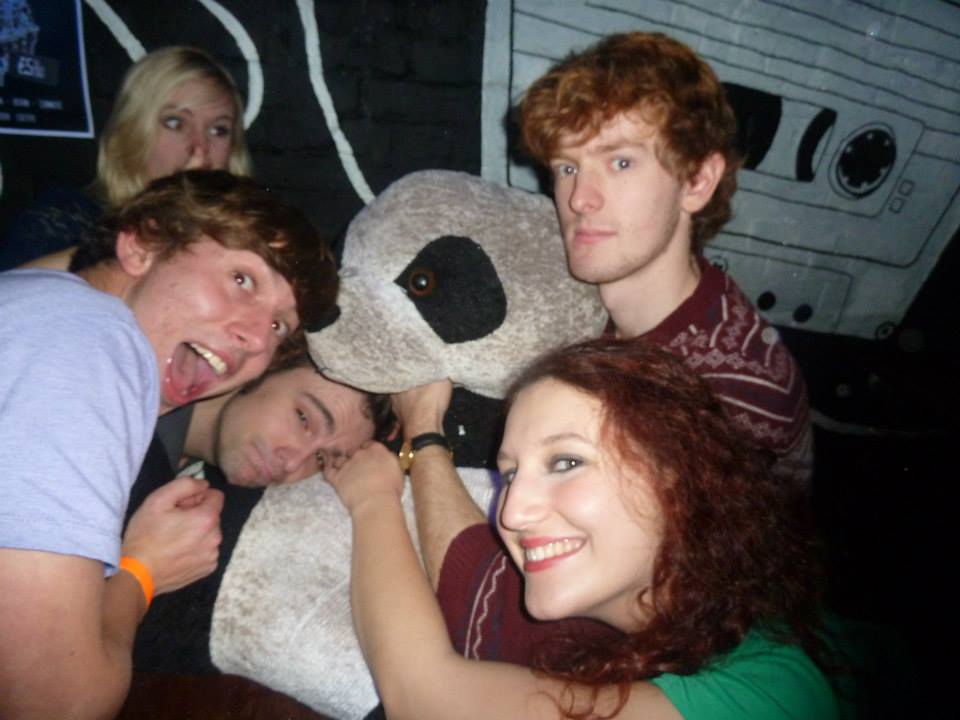 friends and panda