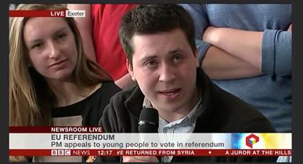 Pete probing the PM on steel