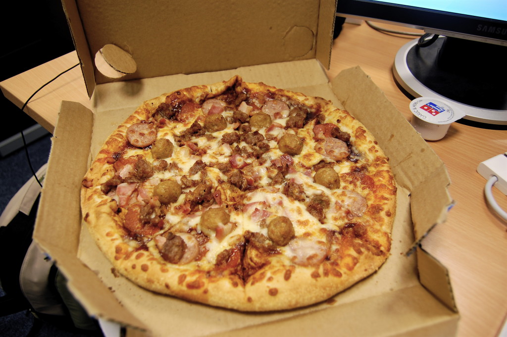 Buy me a Dominos and earn yourself ten more minutes of head