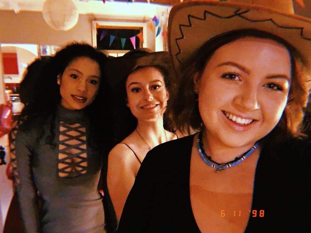 Image may contain: Sombrero, Hat, Necklace, Jewelry, Accessory, Accessories, Person, Human, Clothing, Apparel