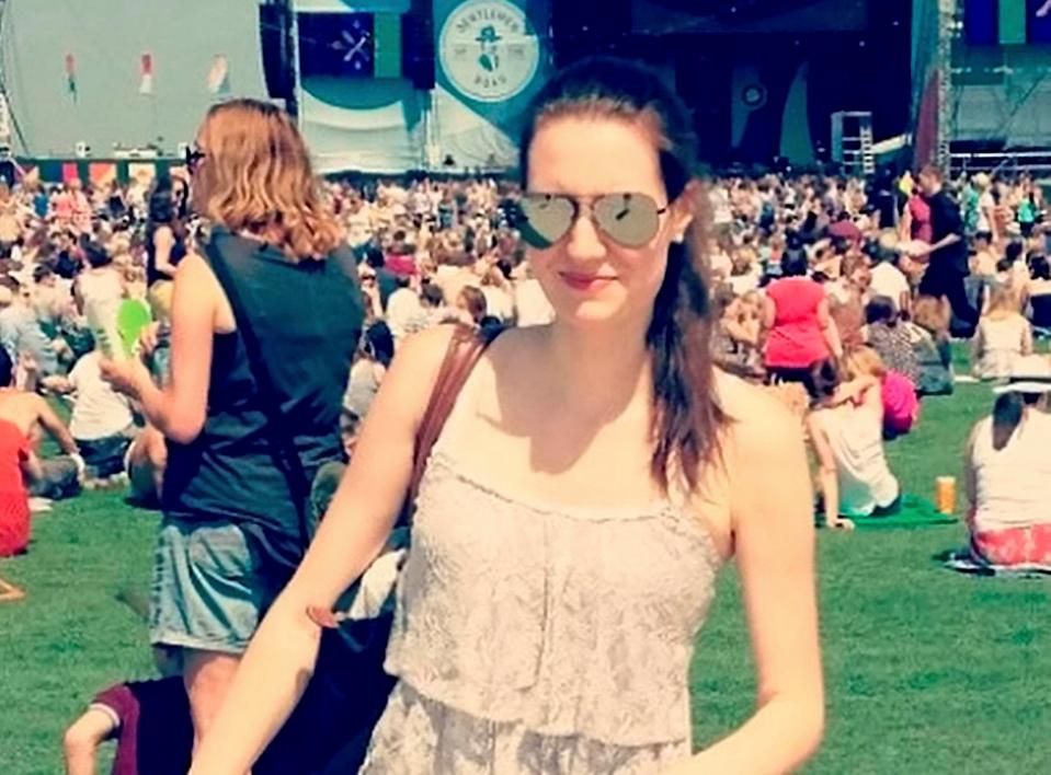 Image may contain: Female, Glasses, Face, Party, Crowd, Audience, Shorts, Clothing, Apparel, Sunglasses, Accessory, Accessories, Person, Human
