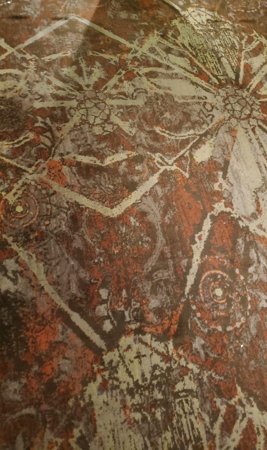 Image may contain: Art, Archaeology, Rug