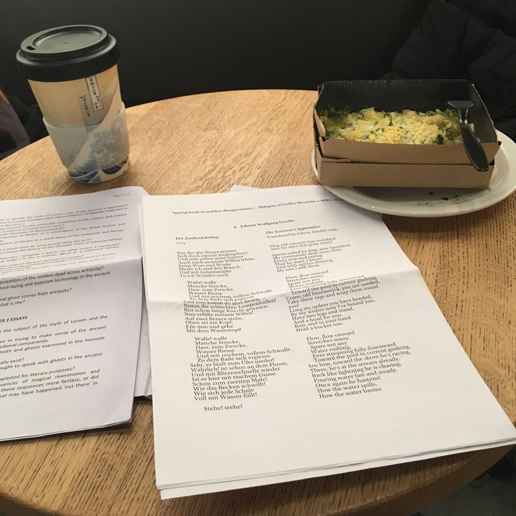 Image may contain: Desk, Tabletop, Wood, Text, Book, Table, Furniture