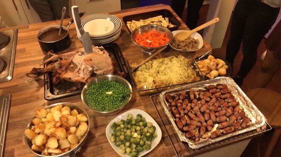 Image may contain: Dish, Buffet, Cafeteria, Lunch, Person, Human, Restaurant, Dinner, Supper, Food, Meal