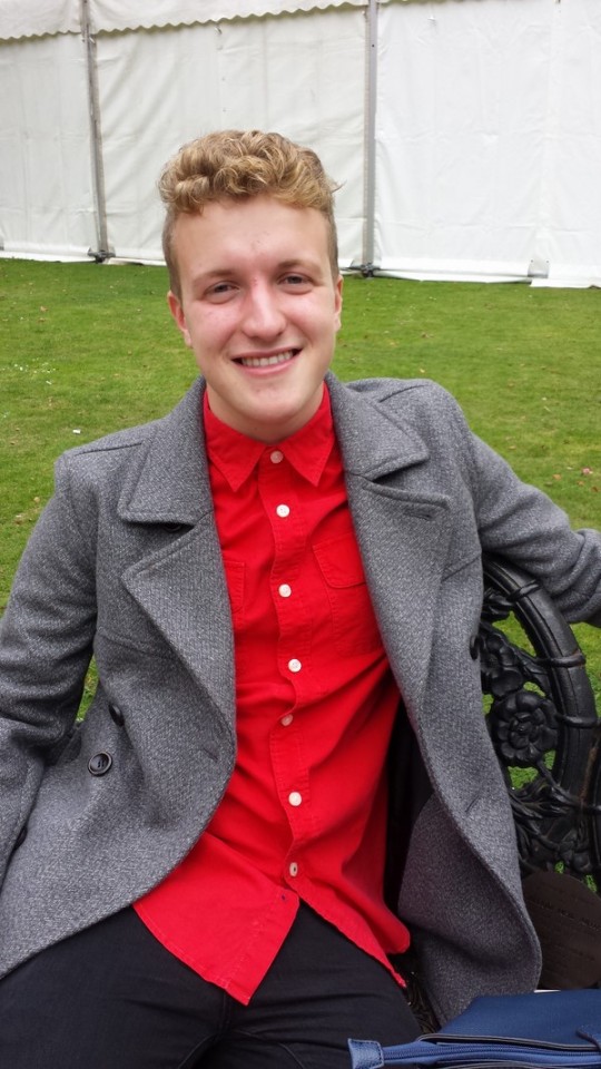 Euan, a second year student.