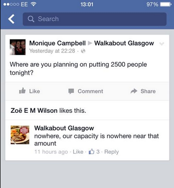 Walkabout seemed none the wiser either