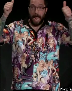 The shirt in question