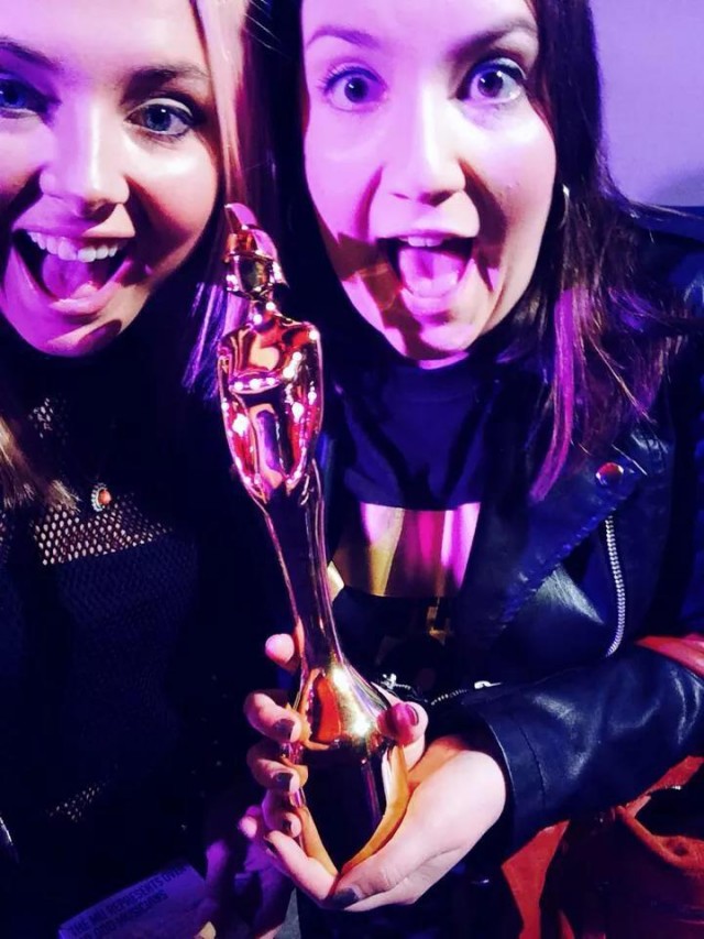 Would like to thank the producers of WKD for this award