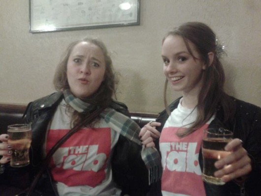 See, just out of a pint glass. Standard.