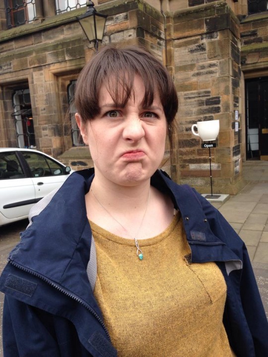 She is disgusted at how much Glasgow students smell.