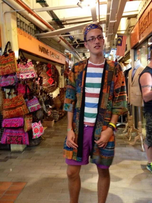 I hope you didn't buy that! You look like a wanker.