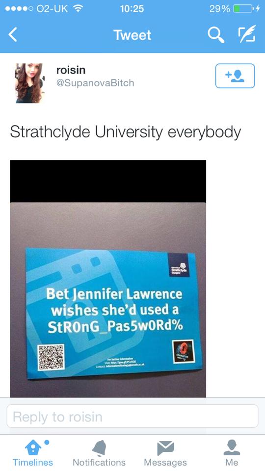 The poster causing the uproar 