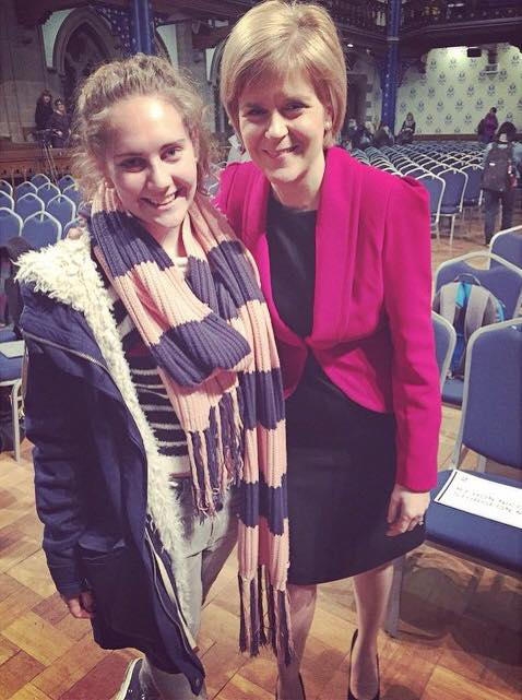 Nicola Sturgeon at the Successful Women at Glasgow talk