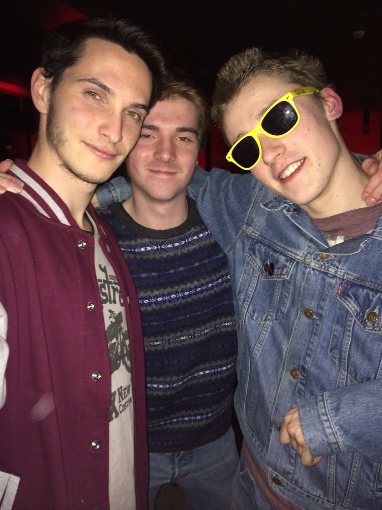 These charming lads were worried I was working too hard...