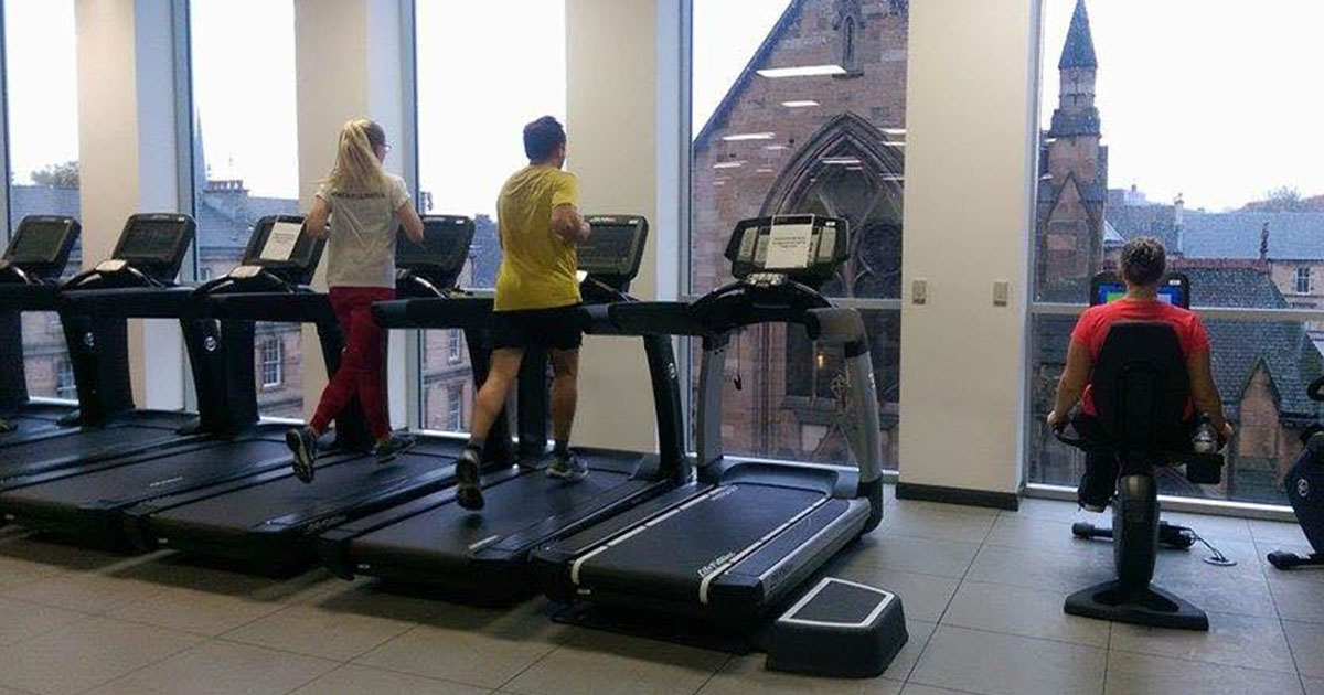 Those treadmill views tho 