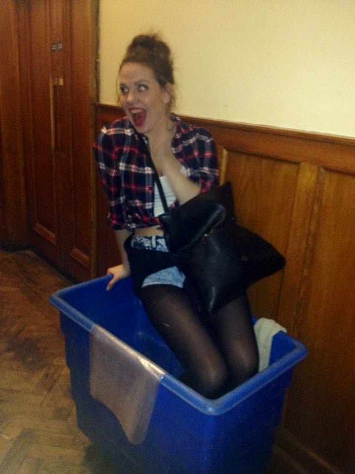 if she spends her spare time in bins she's probably not the best candidate 