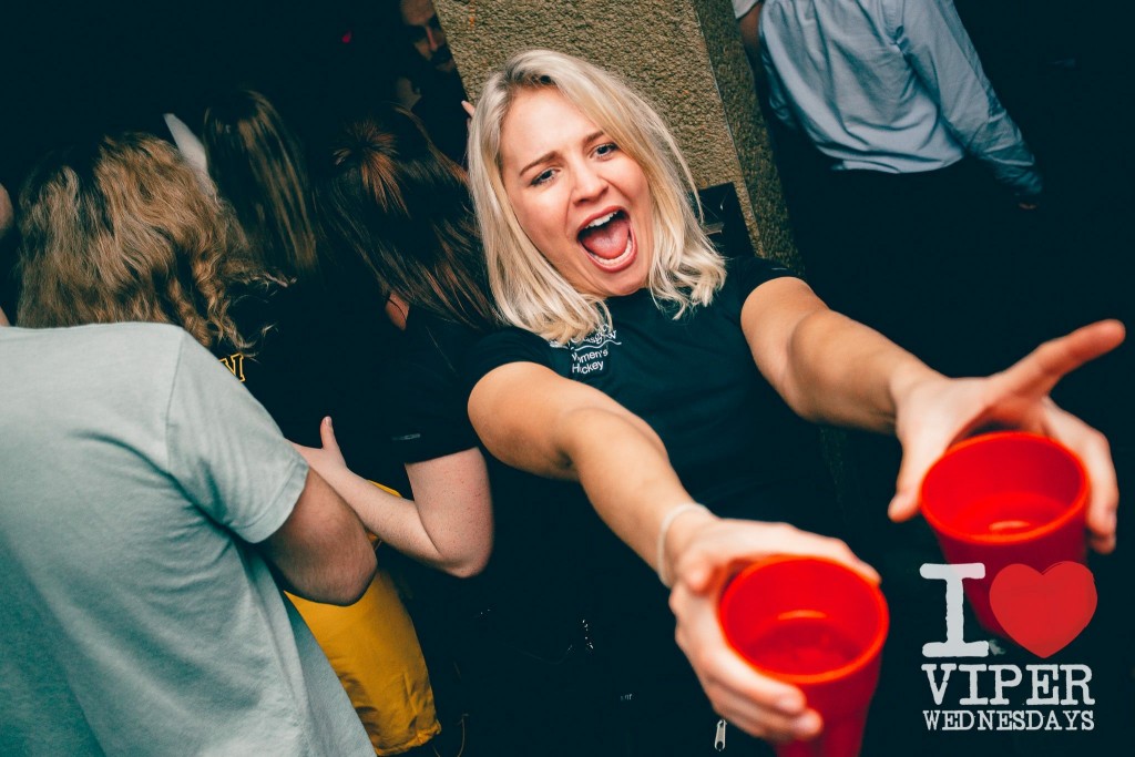 She NEEDS her vodka n cokes, she needs them NOW