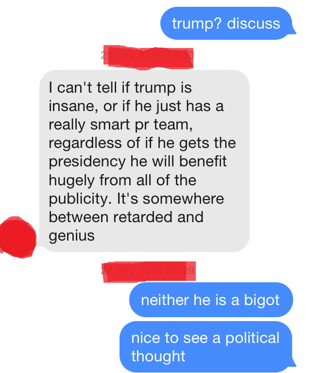 trump convo