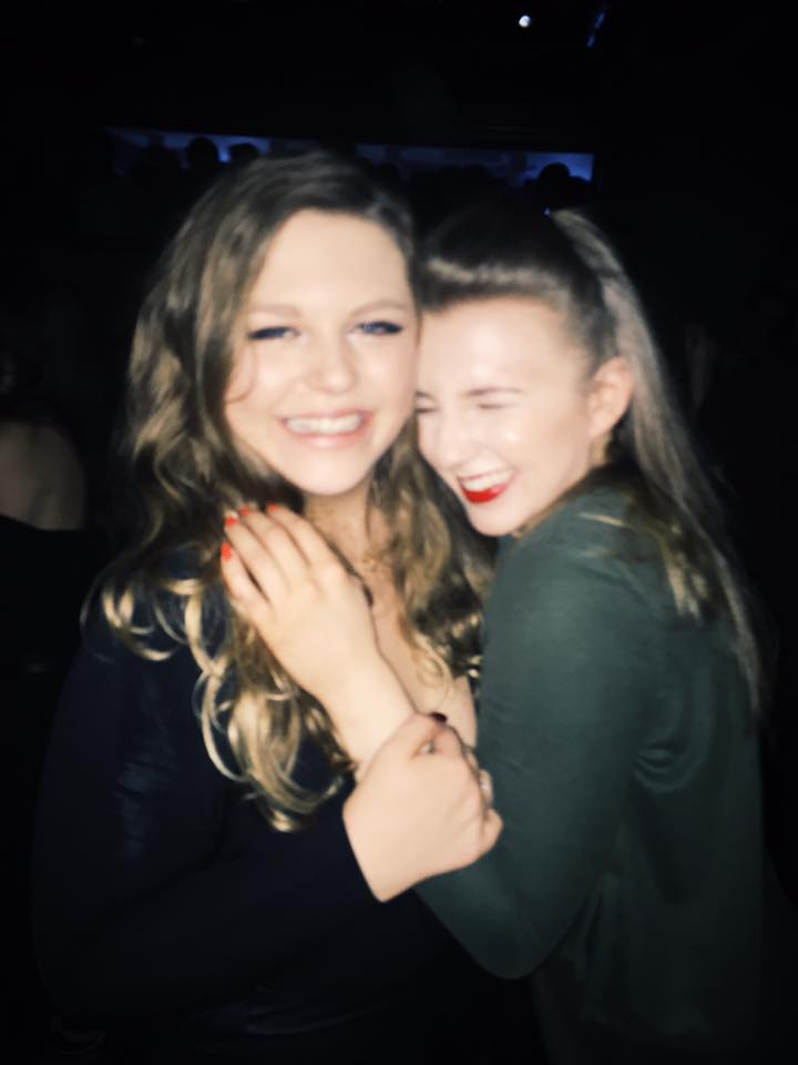 Laughing away