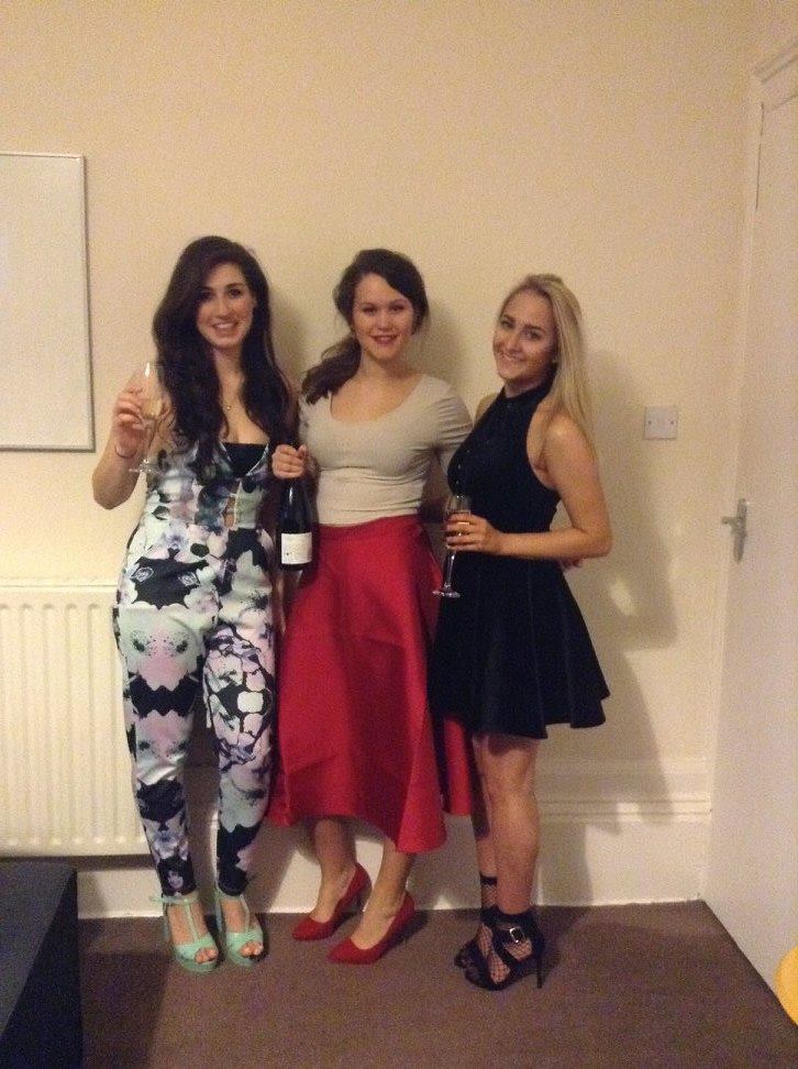 Raffy, Nicole and another GUCFS member Jemima