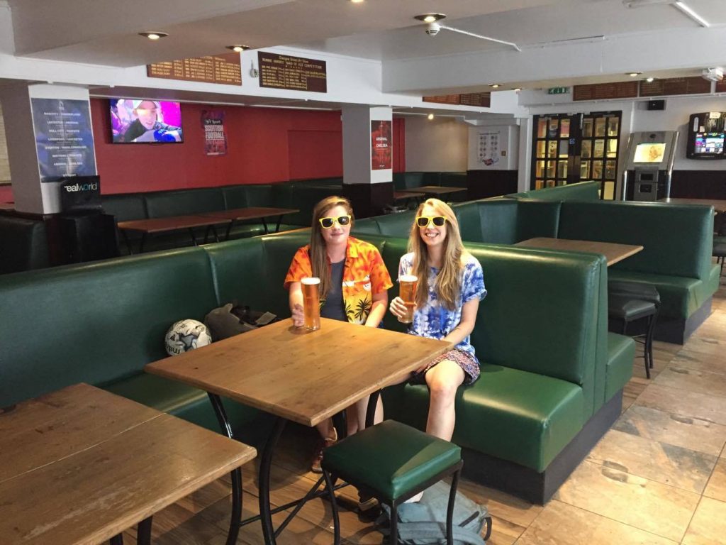 Beer Bar alone