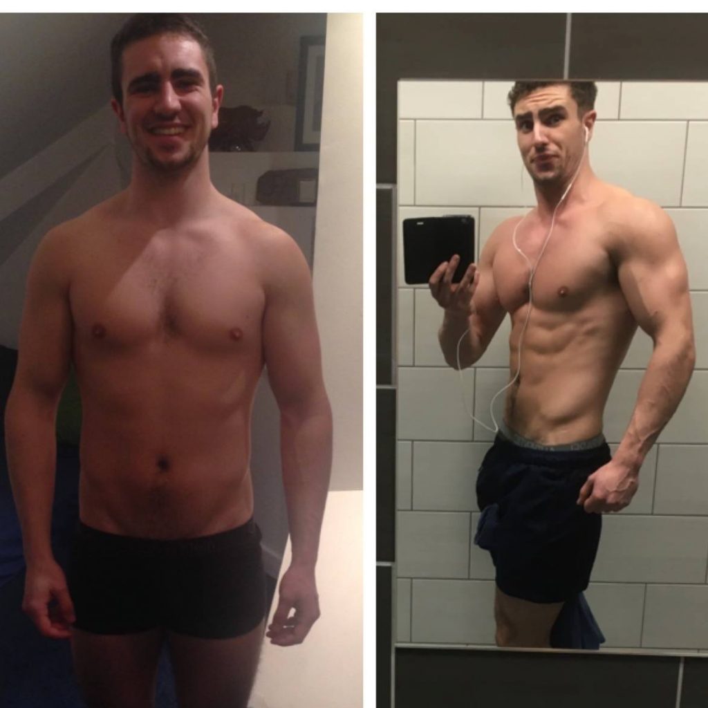 Before and after: but no lifestyle adjustment