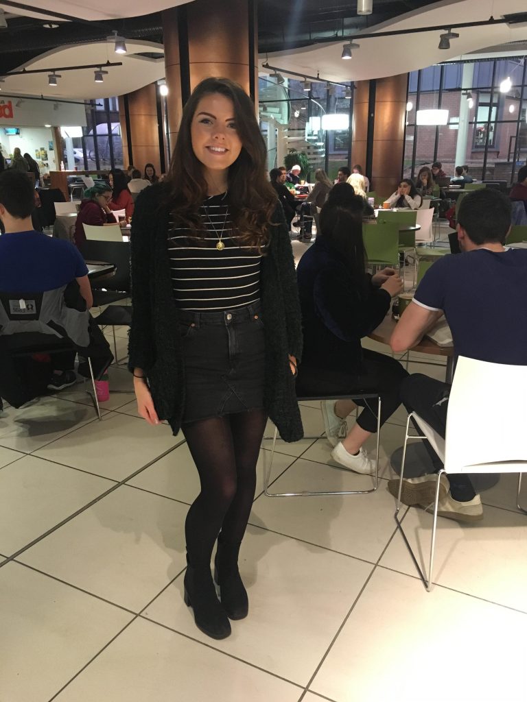 Nailing cute winter chic