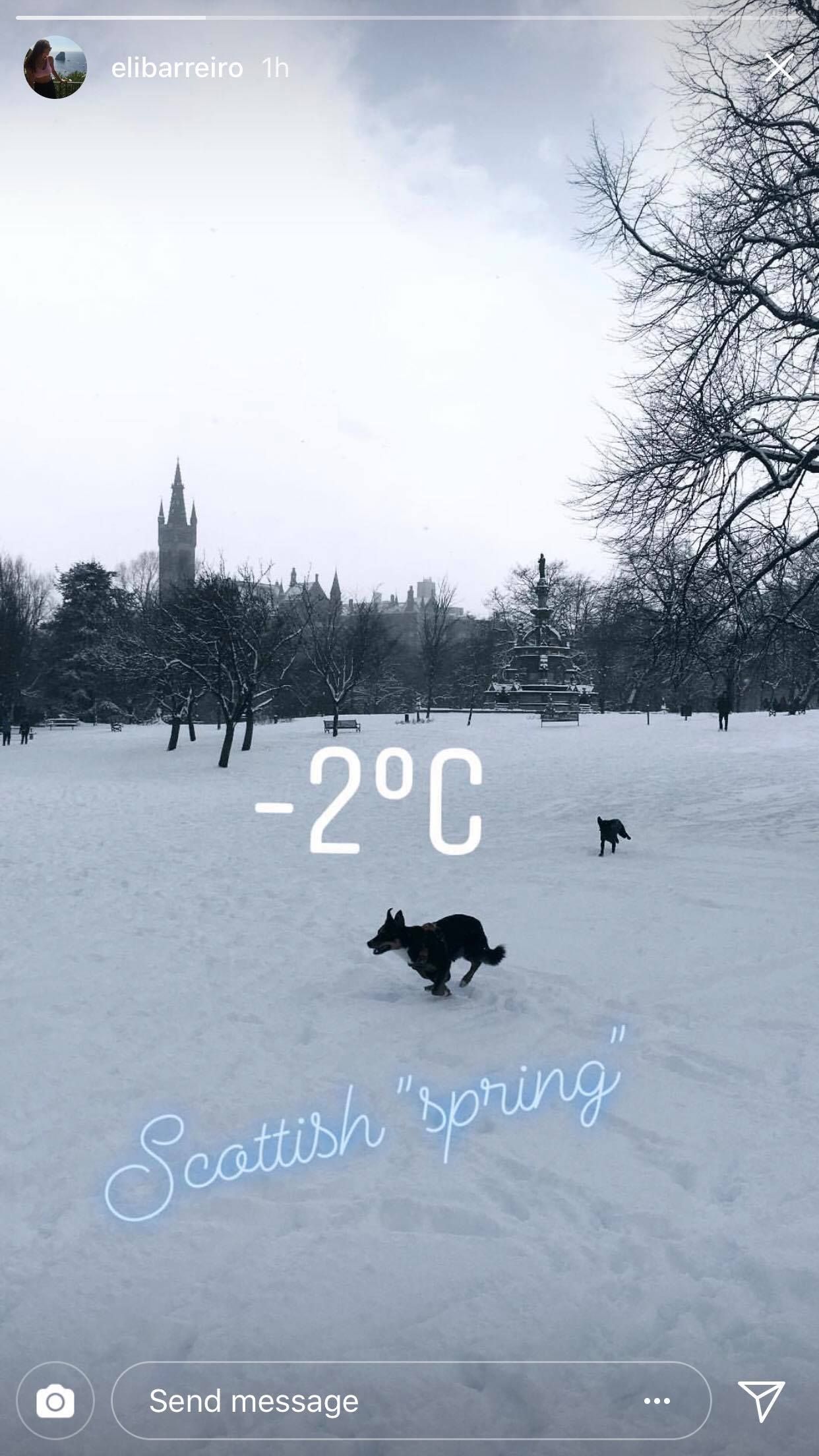 Image may contain: Snow, Outdoors