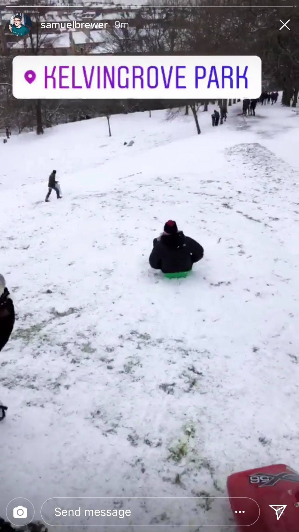 Image may contain: Winter, Snow Angel, Snow, Outdoors
