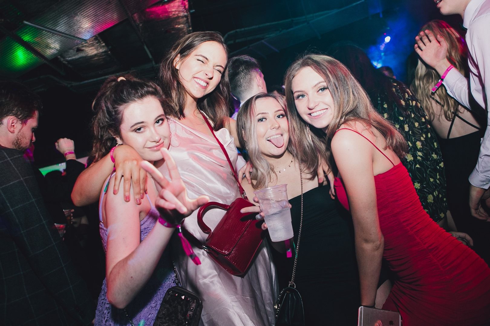 Image may contain: Night Club, Club, Party, Human, Person