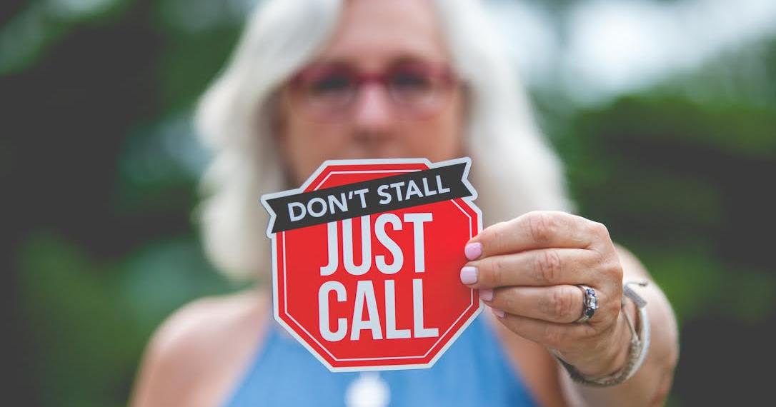 Mary Ciammeti, the creator of this campaign and the mother who's son died of alcohol poisoning 