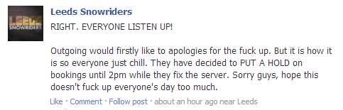 apology